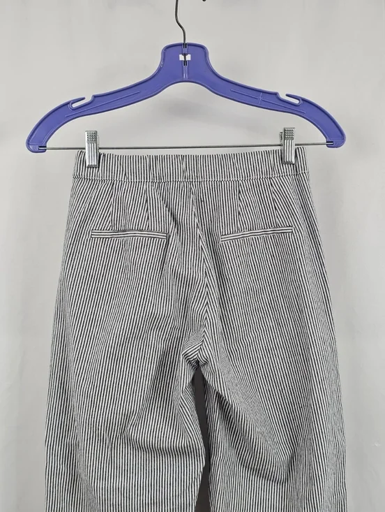 Brandy Melville Tilden Navy White Striped High Waisted Pants, OS - Picture 5 of 10